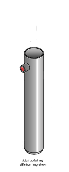 J.L. Wingert ST Carbon Steel Sludge Trap for Pre-Sample Cooler Installation